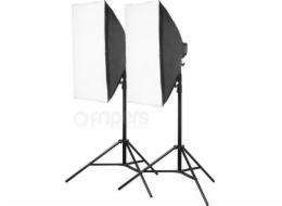 Freepower Studio Kit Freepower 107 Sada pro kontinuální osvětlení 50x70cm SET 4000W 5500K se stojanem