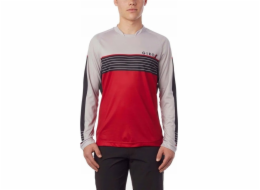 Giro pánské tričko ROUST JERSEY LS dlouhý rukáv tmavě červená 6 strun vel. M - GR-8053462