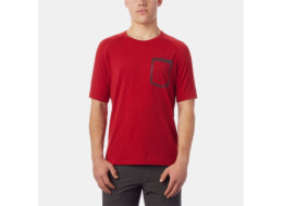 Pánská košile Giro VENTURE JERSEY s krátkým rukávem vel. M červená (GR-8053467)