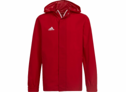 Adidas Dětská celoroční bunda Entrada 22 červená IK4013 176cm