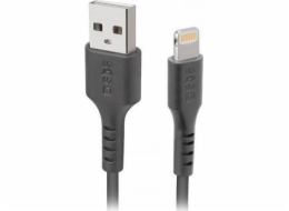 SBS Mobile USB-A - Lightning USB kabel 1 m černý (JAB-7541185)