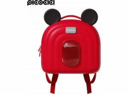 Vera Pelle PICOCICI Malý batoh s klapkami na uši k52 červený