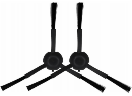 JETtools 2x Xiaomi Mi Robot Mop 1c Stytj01zhm Boční čisticí kartáč / Černý