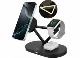 Tech-Protect bezdrátová nabíječka A41 3v1 QI15W, černá