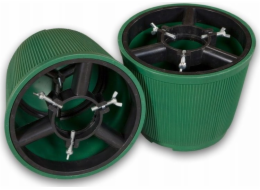 NoName Stojan na vánoční stromeček 10 l 25 x 31 x 10,5 cm hnědý