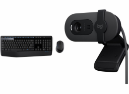 Klávesnice + myš Logitech MK345 (920-006489) + Brio 100 (960-001585)