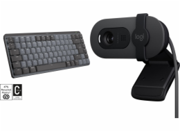 Logitech Mechanická mini klávesnice MX (920-010780) + Brio 100 (960-001585)