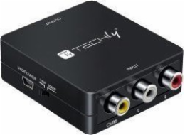 NoName AV adaptér RCA (Cinch) x2 – HDMI černý (5469)