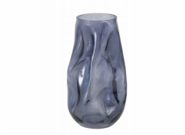 Boltze Home Skleněná váza LOJIN, kovové stínidlo, 27,8 cm