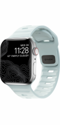 Nomad Sport Strap, Ice Blue Glow – Apple Watch 42mm/41mm/40mm/38mm