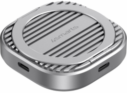 Adidas 4smarts magnetický SSD box až 4TB s 3C MagSafe stojanem, šedý 541311