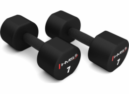 HMS Polyuretanové činky HPT07 2 x 7 kg