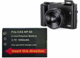 Xrec Dobíjecí baterie pro fotoaparát BLS-205X BLS205X 205X 1050mAh / NP-60