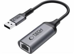 Tech-Protect Adaptér UltraBoost z USB 3.0 na Ethernet RJ45 1000 Mb/s, černý