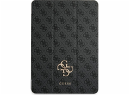 Guess GUFC13RM24PS4SGK iPad Air 13 2024 černo/černé magnetické 4G velké logo