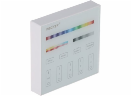 MiBoxer NÁSTĚNNÉ DÁLKOVÉ OVLADAČE PRO LED OSVĚTLENÍ B4 2,4 GHz, MONO, CCT, RGB, RGBW, RGBCCT (RGBWW) MiBOXER