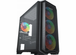 AQIRYS Počítačová skříň WEZEN černá