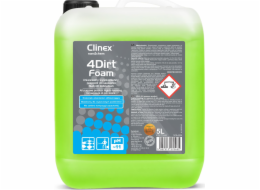 Clinex Pěnový přípravek pro odstraňování mastných nečistot CLINEX 4Dirt Foam 5L Pěnový přípravek pro odstraňování mastných nečistot CLINEX 4Dirt Foam 5L