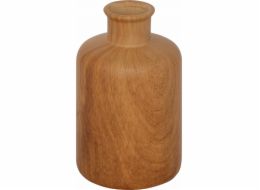Atmosphera Keramická váza SAO, imitace dřeva, 17,5 cm