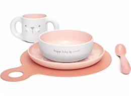 Suavinex Hygge růžová krmná sada 6m+ Suavinex