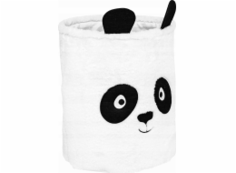 Atmosphera Košík na hračky PANDA s ušima, O 35 cm