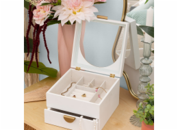 Atmosphera Šperkovnice WILD ROMANCE se zrcátkem, 20 x 19,5 x 13,5 cm