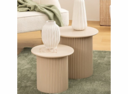 Atmosphera Kulaté konferenční stolky EINO, menší a větší