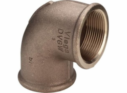 Viega&nbsp;Koleno&nbsp;90°&nbsp;1&nbsp;1/2&nbsp;bronz&nbsp;/&nbsp;lesklý&nbsp;Trubkový&nbsp;spoj
