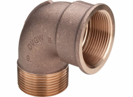 Koleno 90° 1 1/2 bronz / lesklá Spojka potrubí