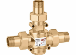 Caleffi Termostatický ventil s ochranou proti příliš nízké teplotě zpátečky DN32 1 1/4GZ, nastavení 55 °C