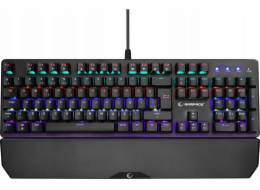 Rampage KB-R86 Umbra Kaicheng červená klávesnice (KB-R86BLACKRS)