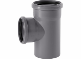 Magnaplast Vnitřní odpadní T-kus PP 125/110/87 HTEA šedý