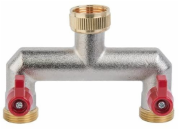 Kisan T-kus červený.zavírací.40X32X32 WL32.06.52.55 (DWZ)Trubní spojky