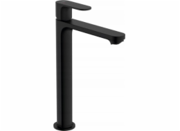 Hansgrohe Rebris S - Páková umyvadlová baterie 240 CoolStart pro umyvadlové mísy s odtokovou sadou; černá matná
