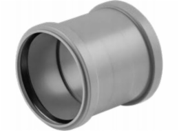 Magnaplast Dvojitá zásuvková spojka pro vnitřní kanalizaci PP 75 HTMM šedá