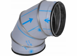 ALNOR Segmentové koleno odolné vůči kyselinám s těsněním 250/90^