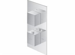 Svěží podomítková termostatická sprchová a vanová baterie, prvek na omítku