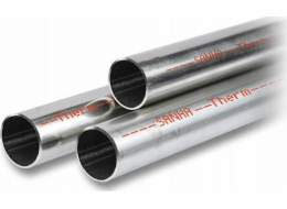SANHA Trubka Therm z vnějšího pozinkovaného uhlíkového plechu d28x1,5 - průřez 3 m (S)