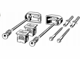 Viega Univerzální upevňovací sada Prevista Dry 776619