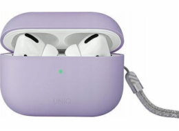 Uniq UNIQ pouzdro Lino AirPods Pro 2 gen Silikonová lila/lila levandule