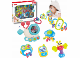 Lean Sport Sada 6 chrastítek pro miminka A3w