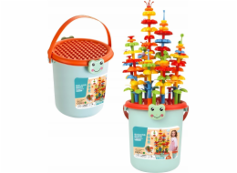 Clics Sada stavebních bloků OgrA3d 172 dílků. Vědro