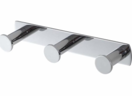 Optimal Široký proužek – 3 háčky / chrom