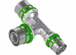 Comap Redukční T-kus MultiSkin s lisovacím uchycením, mosaz/cínovaný, 26x20x16