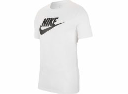 Nike Pánské tričko M NSW Tee Icon Futura bílé, velikost XL (AR5004 101)