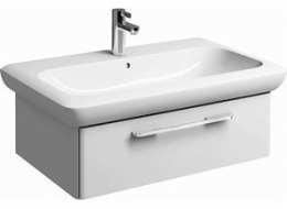 Koło Umyvadlová skříňka Circle Life! 70 cm bílý lesk (89457000)