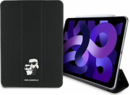 Karl Lagerfeld KLFC11RM24SAKCK iPad Air 11 2024 Obal knihy černá/černá Saffiano Magnetic Karl & Choupette
