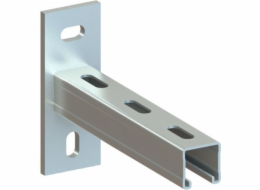 Niczuk Montážní profil typ MF2.5 41 x 41 x 2,5 mm s délkou patky 560 mm (0941415600)