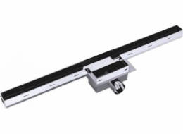 SpiroFlex Štěrbinový sprchový žlab 800 AQUA STEEL LS s roštem GL SPIROFLEX SX-OLS800GL