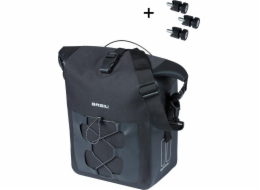 Brašna BASIL NAVIGATOR M, MIK STUDS, 14L, voděodolná, černá (NOVINKA 2025)